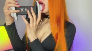 ASMR Облизывание ушка #relax