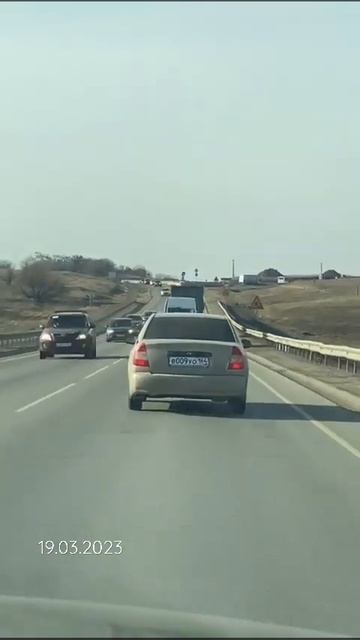 Выезд из Саратова 19.03.2023,новая развязка на время ремонта смотреть онлайн