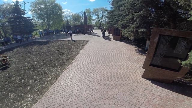 09 Мая 2021 Похвистнево - смена караула у Вечного огня смотреть онлайн