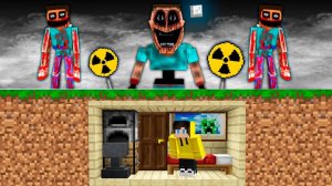 КАК МНЕ ПЕРЕЖИТЬ НАПАДЕНИЕ МИМИКОВ В БУНКЕРЕ В МАЙНКРАФТ?