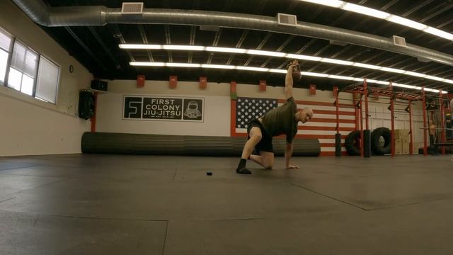 5 Snatches to 1 TGU - 20 min without putting the weight down смотреть онлайн