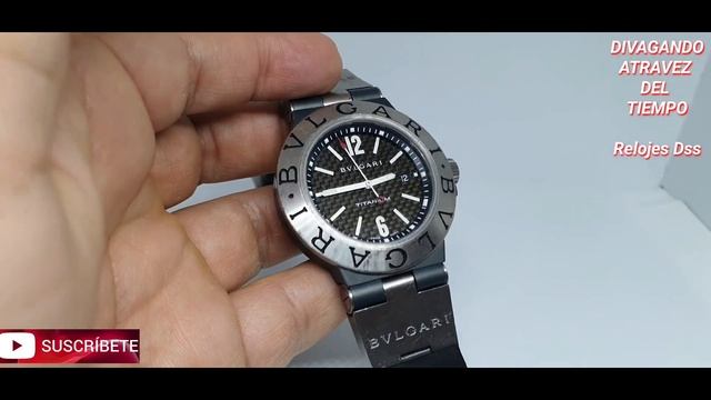 Reloj Bvlgari Titanium 44mm Automatico Modelo TI 44 TA , L-45 66 смотреть онлайн