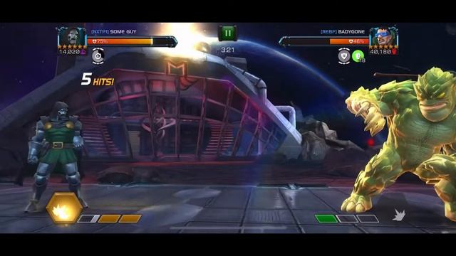 [WAR7-T2: S24] 5-Star Guillotine 2099 vs. R3 Apocalypse Boss | Marvel Contest of Champions смотреть онлайн