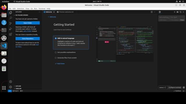Build Free AI Code Assistant Locally in Your Editor Codestral and Ollama смотреть онлайн