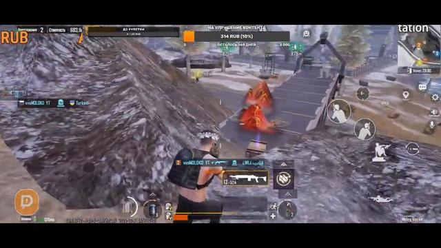 Играем в пабг мобаил, тестим обнову 3.2 и общаемся с чатиком. смотреть онлайн