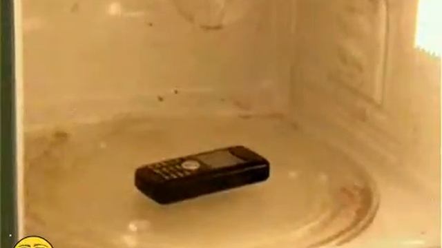 Сжечь заживо мобильник в микроволновке!1 смотреть онлайн