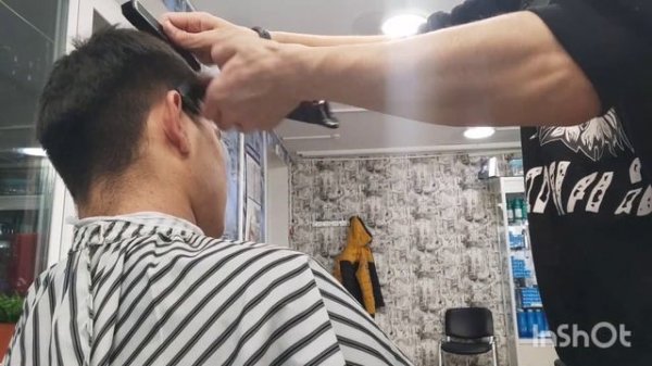 мужиской стрижка