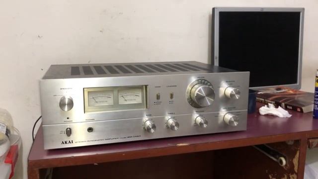 Akai AM2450 mint vintage amp смотреть онлайн