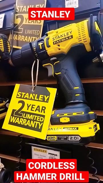 STANLEY CORDLESS HAMMER DRILL смотреть онлайн