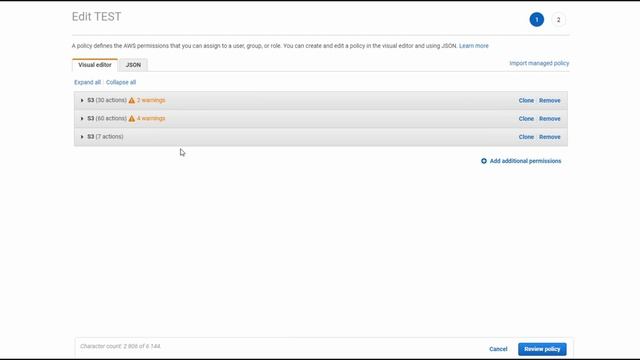 AWS S3: Как правильно создать политику для управления объектами смотреть онлайн