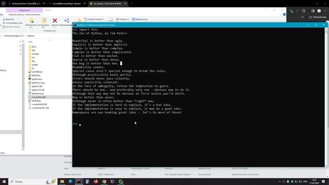 Python 4： первые впечатления смотреть онлайн