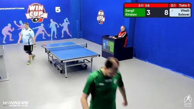 23:30 Serhii Kirieiev 0-3 Vitalii Solovei South 6 WIN CUP 16.11.2022 WINCUP | TABLE TENNIS смотреть онлайн