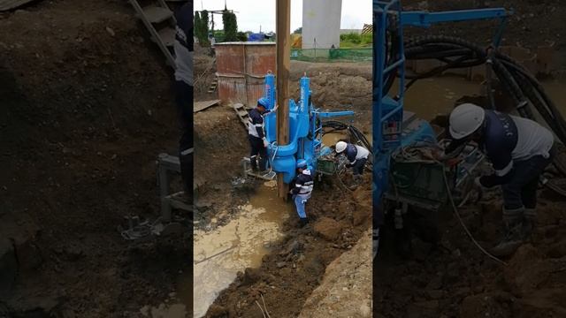 Day's 4 Giken Silent Piler Sheet Pile Driving Installation смотреть онлайн