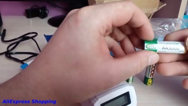 Зарядное устройство для аккумуляторных батареек аа, ааа doublepow dp-k209 с AliExpress.