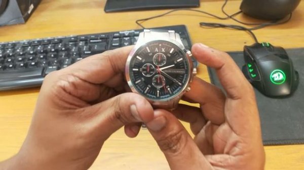 ARMANI EXCHANGE AX-2163 WATCH I UNBOXING AND OVERVIEW I FACTORY SERVICED WATCH