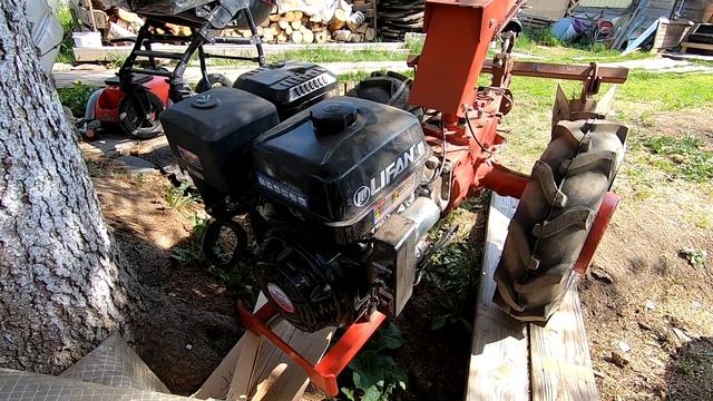 Мотоблок МТЗ, Учусь работать с мотоблоком, Права на мотоблок.