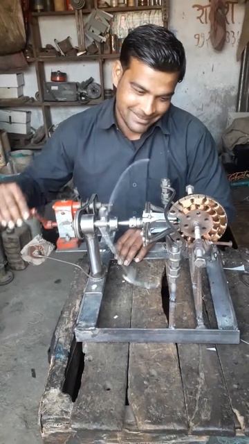 Cilling fan winding machin смотреть онлайн