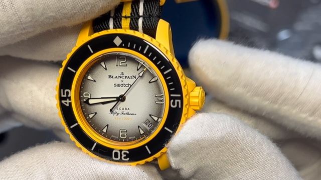 BLANCPAIN X SWATCH SCUBA Fifty Fathoms Watch Review/UNBOXING| BLANCPAIN+SWATCH PACIFIC OCEAN
