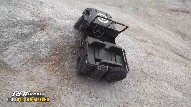 (Roc Hobby) Jeep MB Scaler 1941 (Olive Drab) смотреть онлайн
