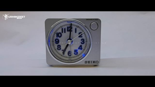 Seiko Alarm Clock Qhe100s Review Video