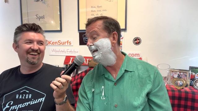 Surf City Shave Meetup 2022 & Shaving off the goatee live and Q&A. смотреть онлайн