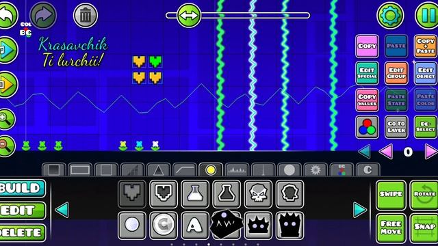 Тутор как строить уровень в гд (для новичка) | Geometry Dash #14 смотреть онлайн
