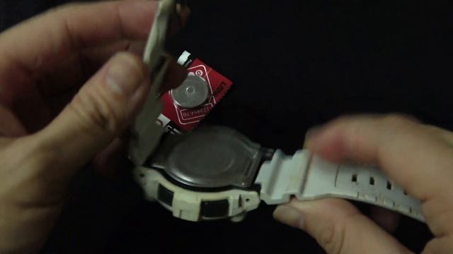 Casio G-shock G-7900 更換電池教學  Battery ReplacementG-shock內開底要抉、防水構造