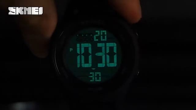 SKMEI 1758 Digital Kids Wrist Watch W/ 100m Waterproof & Luminous