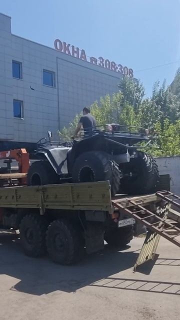 ЗЭТ Маршал поехал к своему покупателю в Бодайбо #вездеход #болотоход #завод #квадроцикл #охота смотреть онлайн