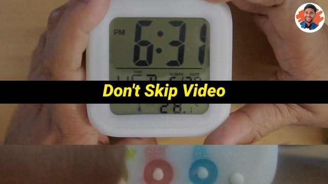 Color Change Digital Clock मे Alarm सेट और बंद  कैसे करें 🤔⁉️