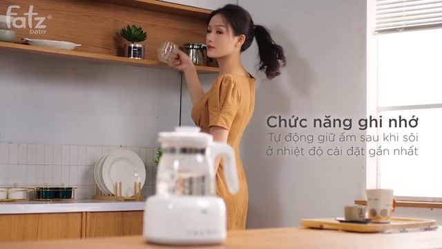 Máy đun và hâm nước pha sữa điện tử - QUICK 12 | Giữ ấm và Pha sữa cho bé | FATZBABY смотреть онлайн