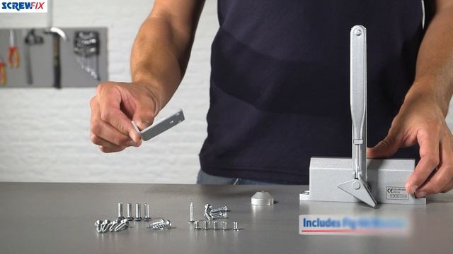 Smith & Locke Series 3 Overhead Door Closer Silver | Screwfix смотреть онлайн