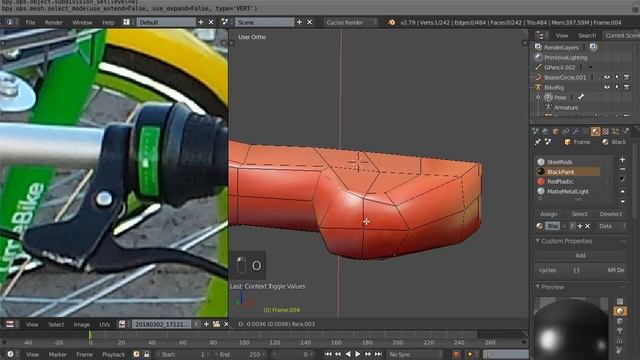 Weekly Post - Blender 2.79 - Modeling A Bicycle Hand Break Lever смотреть онлайн
