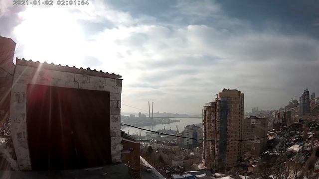 Владивосток улица Маньчжурская Вид на город Vladivostok Manchzhurskaya street View of the city смотреть онлайн
