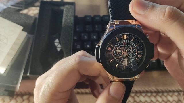 Распаковка кварцевых часов Va Va Voom, модель VA-215