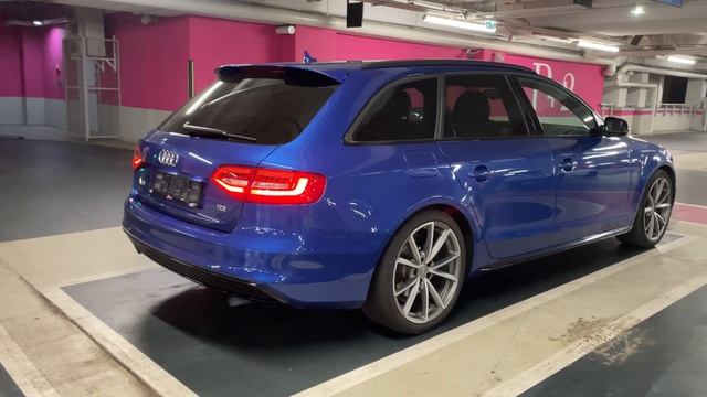 AUDI A4 B8 3x S- LINE w wersji COMPETITION - kolor SepangBlau od "RS-Mobile" смотреть онлайн