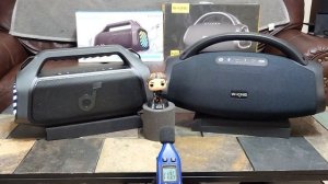 Soundcore Boom 2 Plus vs W-King X20 🤯Custon EQ 📊Basement Battle of the Boomboxes With Similar Price