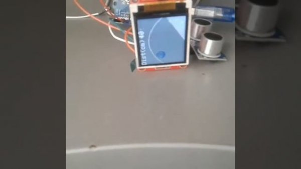 Ультразвуковой радар на ардуино.