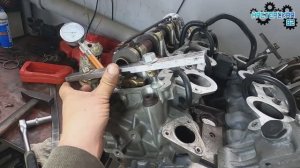 Ford Explorer 2  SOHC 4.0 –замена цепей ГРМ. ( натяжители цепей грм перепутаны местами).