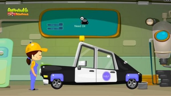 Мультики про машинки. Доктор Механика и ее Автомастерская. Ремонтируем машинки вместе.