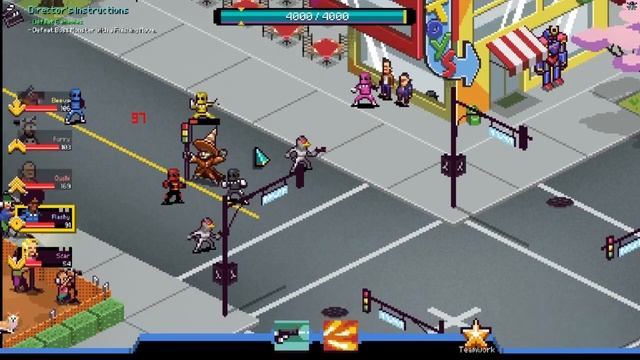 Chroma Squad e03 с Леммингом и Банзайцем смотреть онлайн