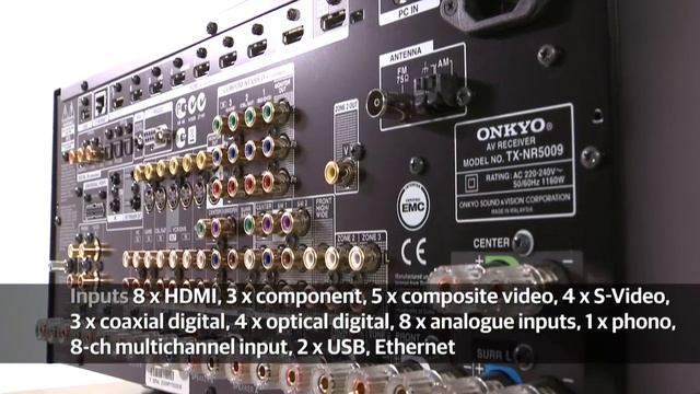 Onkyo TX-NR5009 AV receiver смотреть онлайн