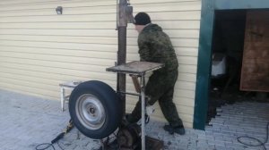 Дровокол, своими руками, максимально по дешману)))