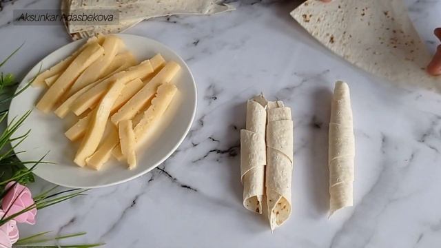 Закуска из лаваша за 5 минут! смотреть онлайн