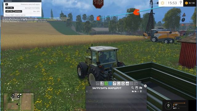 Farming Simulator 2015 CoursePlay 2 смотреть онлайн