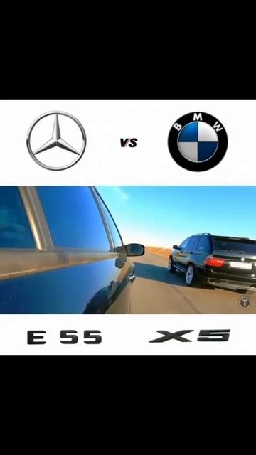 BMW X5 Vs Mercedes E55 смотреть онлайн