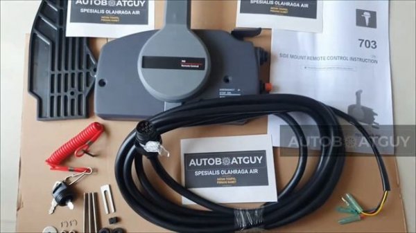 PRODUCT VIEW: Remote Control Box / Handle Model Yamaha 703 10 Pin Untuk Mesin Tempel.