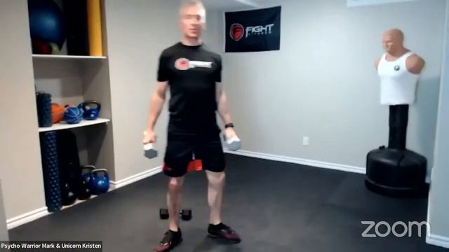ONLINE FIIT - Fight Inspired Interval Training with Coaches Mark & Kristen смотреть онлайн