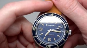 (4K) SPINNAKER FLEUSS DIVER MEN'S WATCH REVIEW MODEL: SP-5055-05