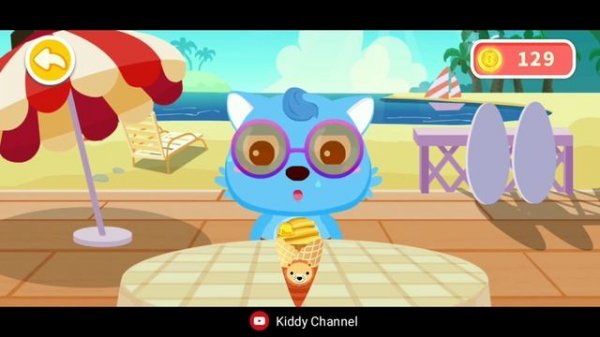 Baby Bus Game Make Ice Cream & Smoothies